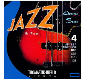 [Thomastik-Infeld] Jazz Electric Bass JF324 Short Scale 32 (.043-.106) - �g�}�X�e�B�b�N �C���t�F���g �W���Y �x�[�X��