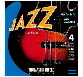 [Thomastik-Infeld] Jazz Electric Bass JF344 Long Scale 34" (.043-.100) - トマスティック インフェルト ジャズ ベース弦