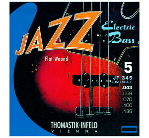 [Thomastik-Infeld] Jazz Electric Bass JF345 Long Scale 34 (.043-.136) - �g�}�X�e�B�b�N �C���t�F���g �W���Y �x�[�X��