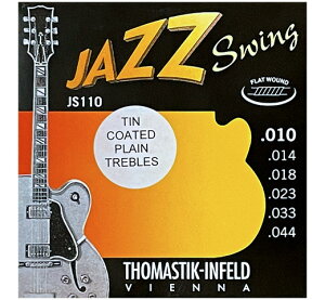 [Thomastik-Infeld] Jazz Swing JS110T (.010-.044) (Tin Plated) - g}XeBbN CtFg WY M^[