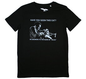 [Worn Free] Miles Davis / Have You Seen This Cat? Tee (Black) - [ウォーン・フリー] マイルス・デイヴィス Tシャツ