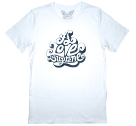 [Worn Free] John Coltrane / A Love Supreme Logo Tee 1 (White) - [ウォーン・フリー] ジョン・コルトレーン Tシャツ