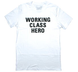 [Worn Free] John Lennon / Working Class Hero Tee 5 (White) - [ウォーン・フリー] ジョン・レノン Tシャツ