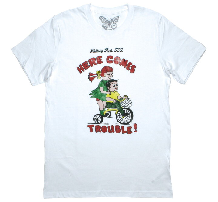 楽天市場】[Worn Free] Johnny Ramone / Here Comes Trouble Tee 2 