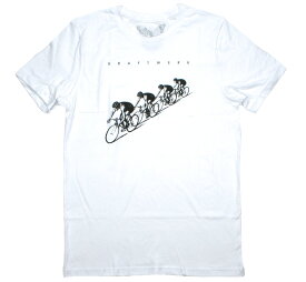 [Worn Free] Kraftwerk / Tour de France Tee (White) - [ウォーン・フリー] クラフトワーク Tシャツ