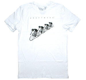 [Worn Free] Kraftwerk / Tour de France Tee (White) - [�E�H�[���E�t���[] �N���t�g���[�N T�V���c