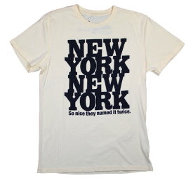 [Worn Free] Rod Stewart / New York New York Tee (Light Yellow) - [ウォーン・フリー] ロッド・スチュワート Tシャツ