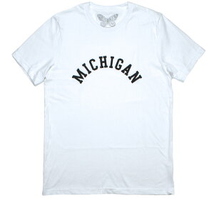 [Worn Free] Iggy Pop / Michigan Tee (White) - [�E�H�[���E�t���[] �C�M�[�E�|�b�v T�V���c