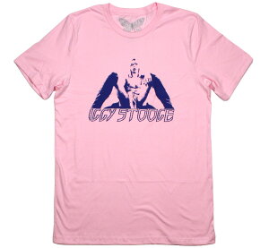 [Worn Free] Iggy Pop / Iggy Stooge Tee 2 (Pink) - [�E�H�[���E�t���[] �C�M�[�E�|�b�v T�V���c