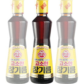 ごま油 320ml 100% 1本 オットギ 韓国 食品 料理 調味料 胡麻油 食材