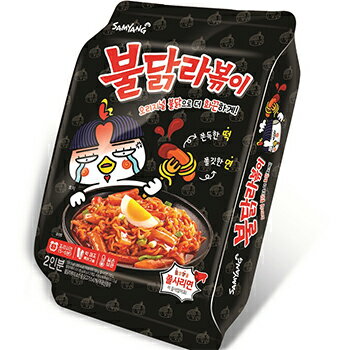 楽天市場 送料無料 新商品 ブルダック ラポッキ 10袋 人前 韓国グルメ 韓国 食品 食材 料理 お土産 ラッポッキ ラッポキ ラポキ チョル麺 トッポキ トッポッキ プルダック ブルダッグ 大きいサイズのlylon Japan
