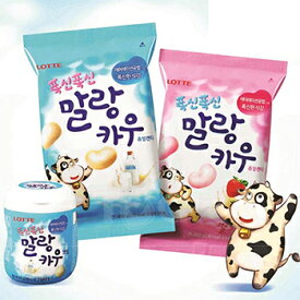 マルランカウ ミルク味 5袋 韓国 チューイング キャンディ 食品 料理 食材 お菓子 マシュマロ 歯ごたえ マランカウ 個袋 ハングルのメッセージ