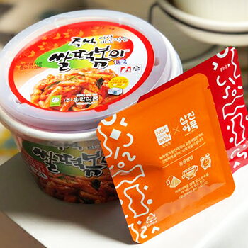 楽天市場 松鶴 即席 米トッポキ カップ 210g 韓国屋台おでん スープ ティーバッグ 2袋 セット 韓国 料理 食品 食材 トッポキ トッポギ トッポッキ おやつ 大きいサイズのlylon Japan