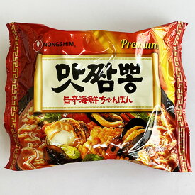 農心 マッ（味）チャンポン 130g x 4袋 韓国 食品 食材 料理 インスタント ラーメン 乾麺 辛 ラーメン 非常食 乾麺 らーめん