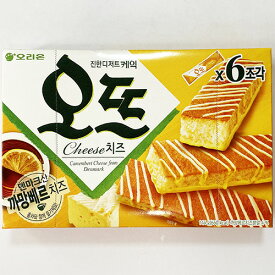 ORION オット ソフト ケーキ チーズ味 6個入り 144g デンマーク産 カマンベールチーズ入り 韓国 食品 料理 食材 お菓子 オリオン
