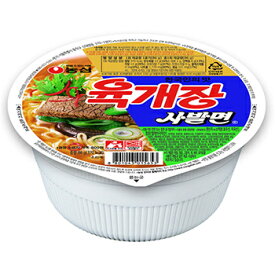 ユッケジャンサバル麺 1個 86g韓国版 韓国 食品 食材 インスタント ラーメン 乾麺 農心 防災グッズ 防災用 非常食