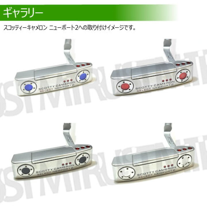 楽天市場】ゴルフ 互換品 スコッティキャメロン専用 パターウェイト 