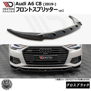 }NXgfUC Audi A6 C8 (2019-) p tgXvb^[ ver2 OXubNybvX|C[ GA  Maxton Design AEfB hXAbv JX^ zGg