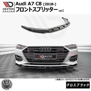 }NXgfUC Audi A7 C8 (2018-) p tgXvb^[ ver2 OXubNybvX|C[ GA  Maxton Design AEfB hXAbv JX^ zGg