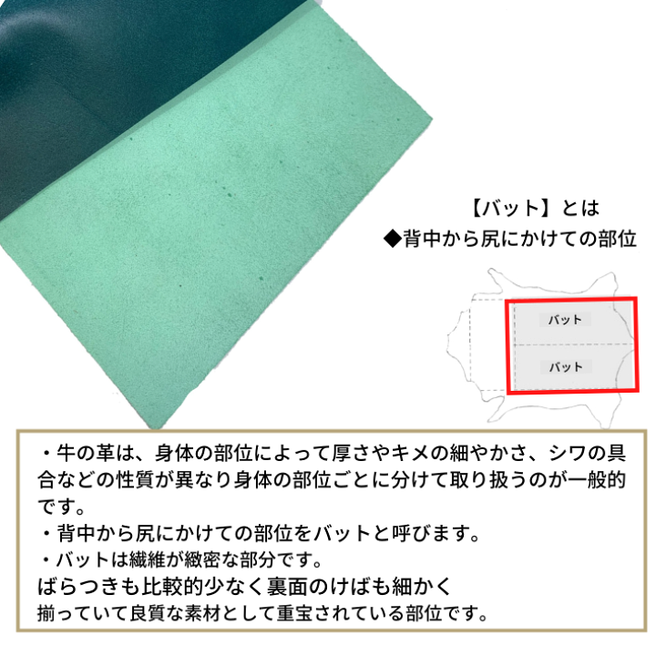 革面　溶接面　エメラルドグリーン？ 楽天市場】【バット】本革【A4】【2401エメラルドグリーン