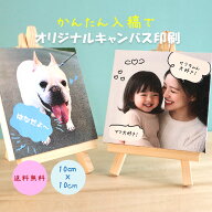 【新商品】キャンバスプリント 10cm 写真 印刷 キャンバス 写真パネル子供 かわいい 七五三 結婚式 デー…