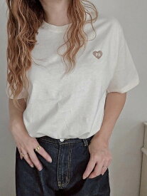 《ご予約》オリジナル Tシャツ 大人 レディース ユニセックス 半袖 親子 家族 リンクコーデ ママ お揃い おそろい ペアルック ワンポイント シンプル カジュアル 韓国 ファッション トップス ホワイト アイボリー くすみカラー お洒落 おしゃれ 可愛い かわいい春 夏