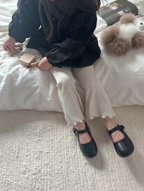 《ご予約》キッズつぶつぶフレアパンツ ベビー ズボン 長ズボン フリル パンツ かわいい 可愛い 女の子 女児 姉妹 おそろい ペアルック 子供 こども 赤ちゃん 乳児 服 子供服 夏 春 おでかけ シンプル おしゃれ お洒落 大きさ サイズ 人気 ギフト プレゼント 贈り物 お祝い