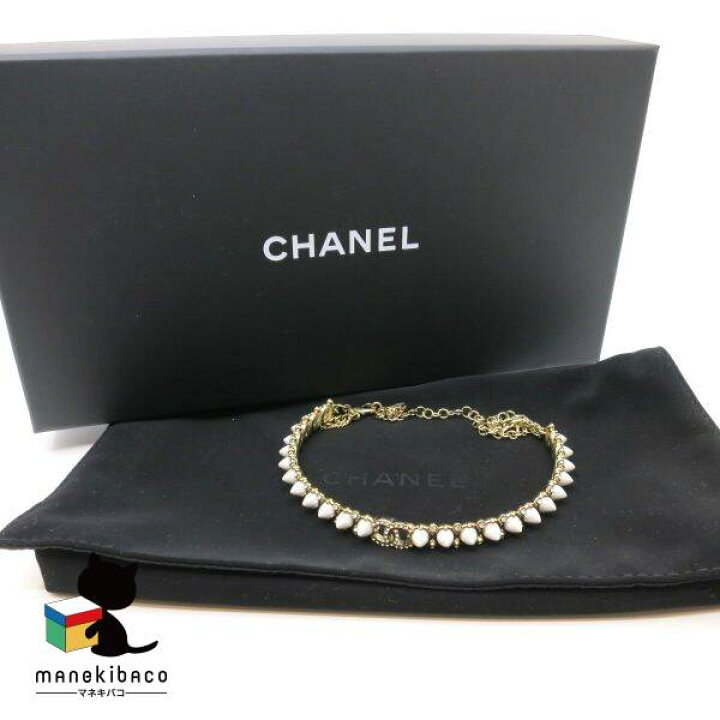 楽天市場】シャネル CHANEL ゴールド スパイク チョーカー トゲトゲ 