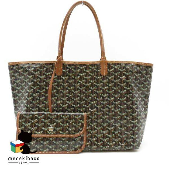楽天市場】ゴヤール GOYARD ブラウン サンルイ PM 黒 ブラック 茶  
