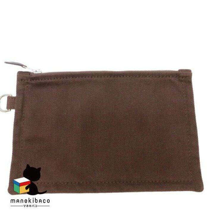 楽天市場】エルメス HERMES ブラウン フラットポーチ 茶 キャンバス 