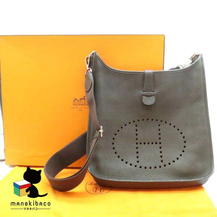 楽天市場】エルメス HERMES ダークブラウン エブリン 3 ショコラ □N 