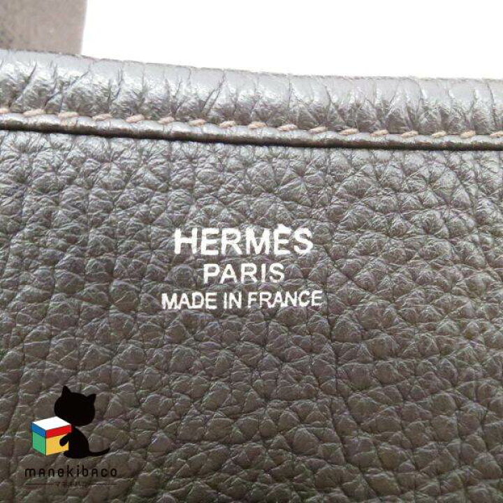 楽天市場】エルメス HERMES ダークブラウン エブリン 3 ショコラ □N 