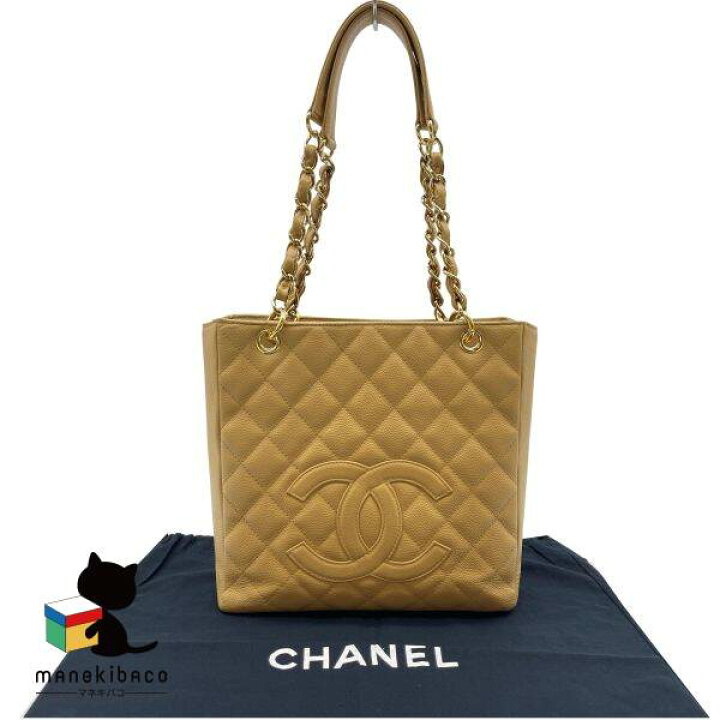 楽天市場】シャネル CHANEL ベージュ PST マトラッセ トートバッグ 