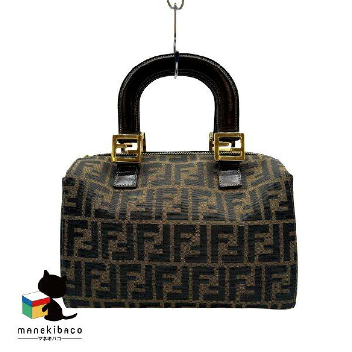 楽天市場】フェンディ FENDI ブラウン ズッカ ハンドバッグ ミニ 