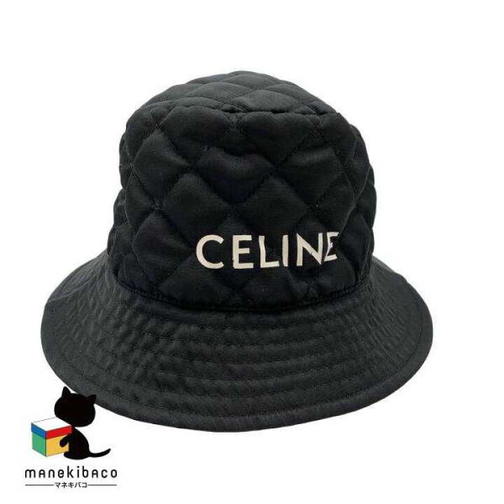 楽天市場】セリーヌ CELINE 美品 バケットハット ハット 帽子 ナイロン 