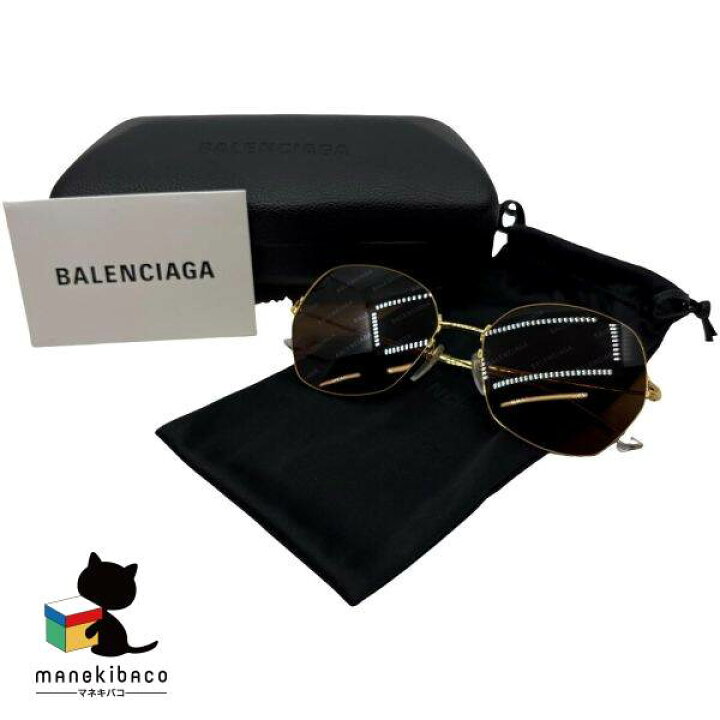 楽天市場】バレンシアガ BALENCIAGA ブラウン サングラス ロゴ 