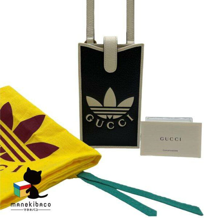 楽天市場】グッチ GUCCI アディダスコラボ フォンホルダー 
