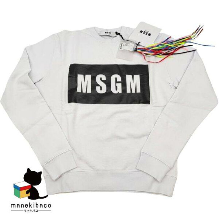 楽天市場】エム・エス・ジー・エム MSGM ホワイト 新品 ロゴプリント 