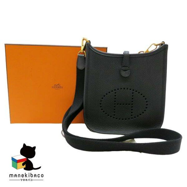 楽天市場】エルメス HERMES ブラック エブリン アマゾン TPM トリヨン  