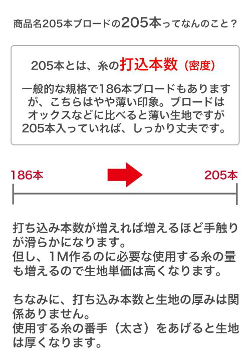 楽天市場】生地 布 ブロード ドット 中サイズ 水玉 205本【商用利用可 