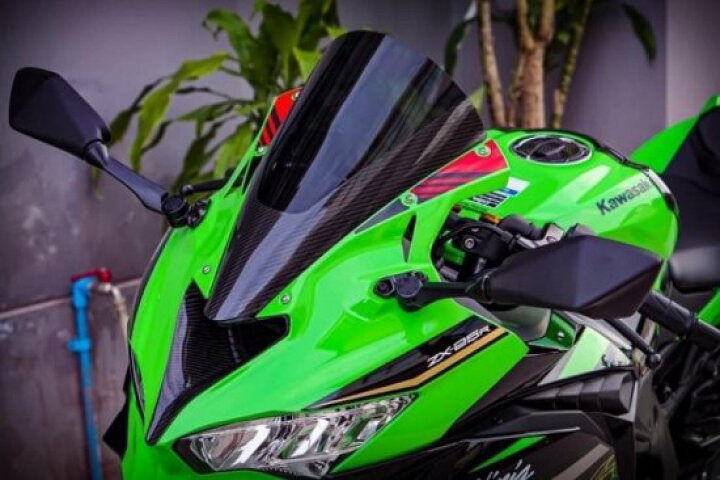 楽天市場】カワサキ Ninja ZX-25R カーボン ラムエアダクトカバー 