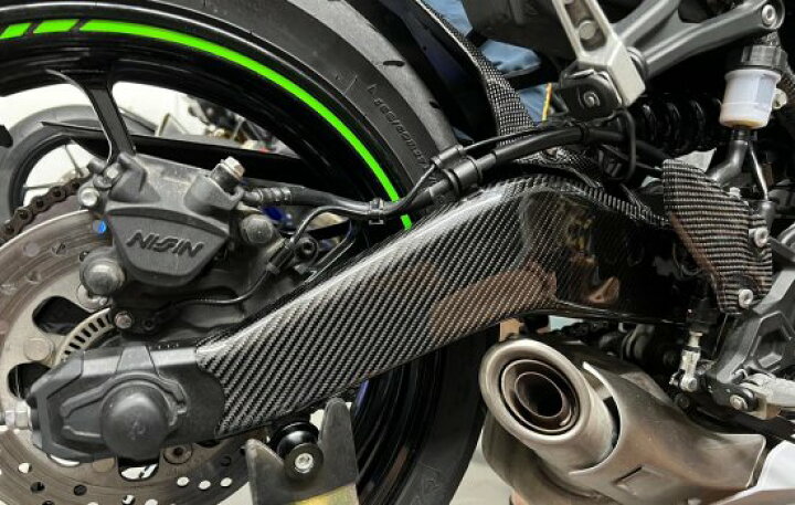 楽天市場】カワサキ Ninja ZX-25R カーボン スイングアームカバー hb7 