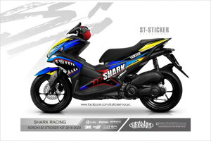 ���}�n NVX125 �X�e�b�J�[ �f�J�[�� 6�F st001