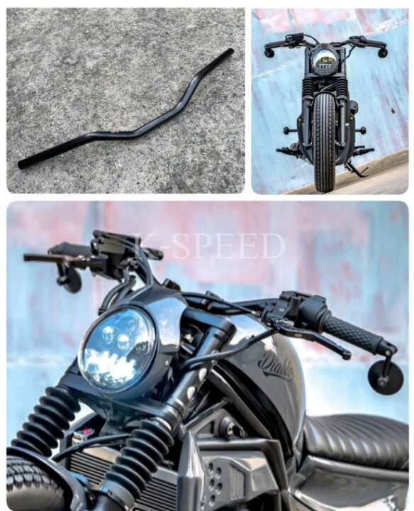 楽天市場】ホンダ レブル250 レブル500 Diablo ハンドルバー B KRB0138 