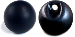 【レビューで100円クーポン】【パールボタン】パール ボタン ブラック ツヤなし マット 円 20個入り【10mm】きらきらぷんぷん丸 B-011