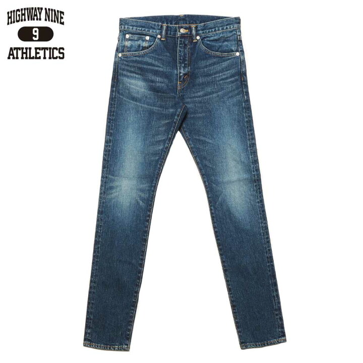 HIGHWAY NINE ハイウェイナイン 結う STRETCH RED LINE SKINY / INDIGO