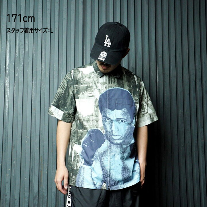 楽天市場】SUPREME Muhammad Ali Zip Up S/S Shirt モハメド アリ 