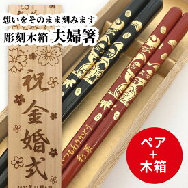 【スーパーSALE10％OFF！】 父の日 小判猫 お祝い 祝い 祖父母 お箸 黒 木婚式 誕生日 プレゼント 入り セット 還暦 名前 名入れ ネーム 60歳 縁起 木箱 記念日 箸セット 刻印 送料無料 赤 両親 夫婦箸 お揃い 銀婚式 二膳 金婚式 金 箸 ペア 名入り