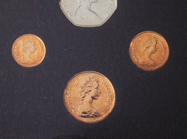 楽天市場】Proof 6枚Set 1971年 イギリス エリザベス2世女王 UNC 未 