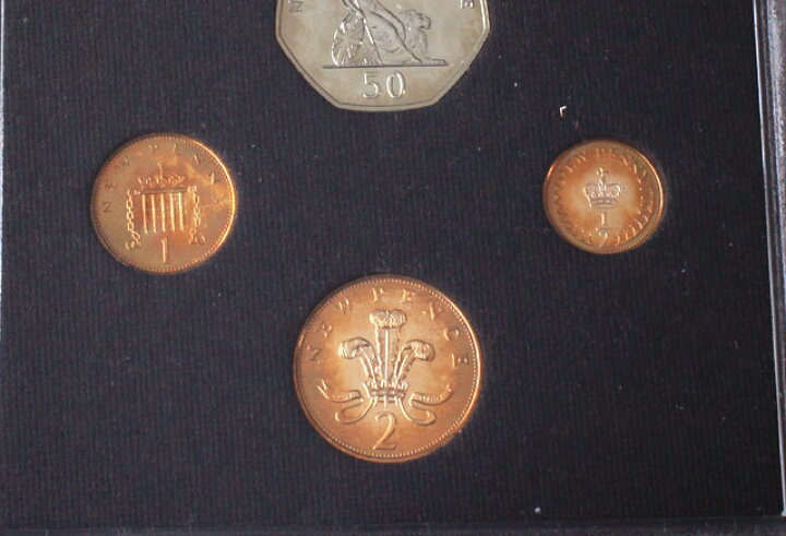 楽天市場】Proof 6枚Set 1971年 イギリス エリザベス2世女王 UNC 未 